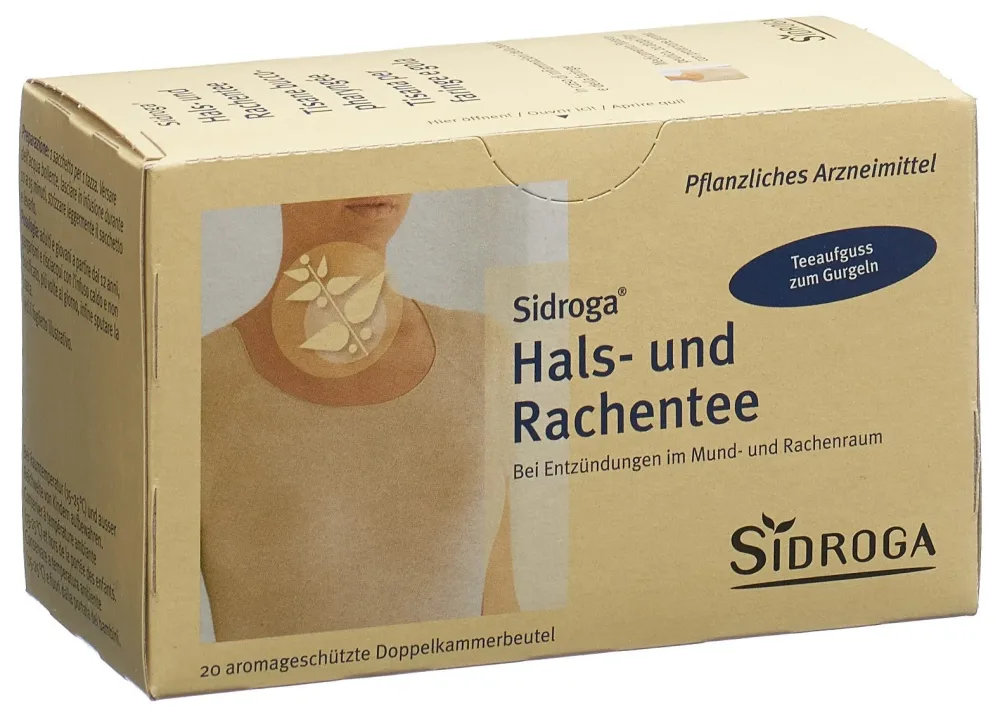 Sidroga Hals- und Rachentee (20 Beutel)