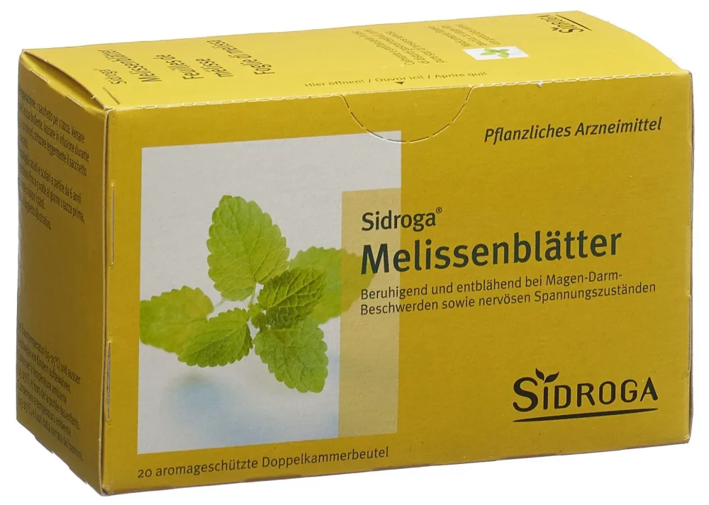 Sidroga Melissenblätter (20 Beutel)