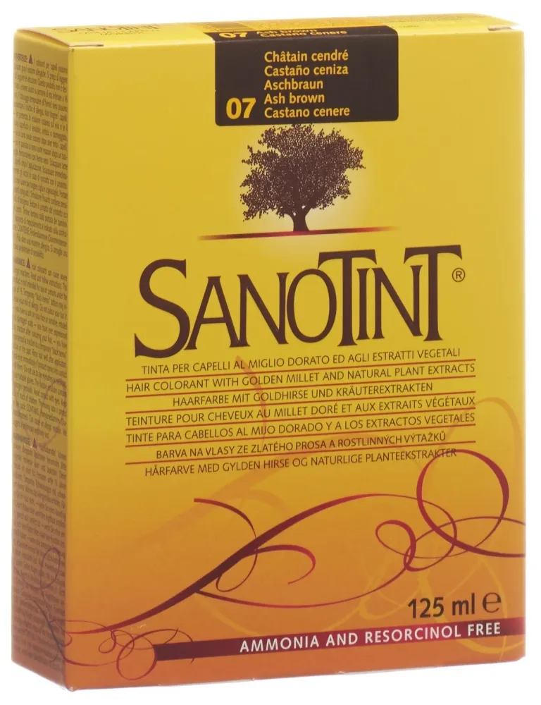 SANOTINT Haarfarbe 07 aschbraun (125ml)