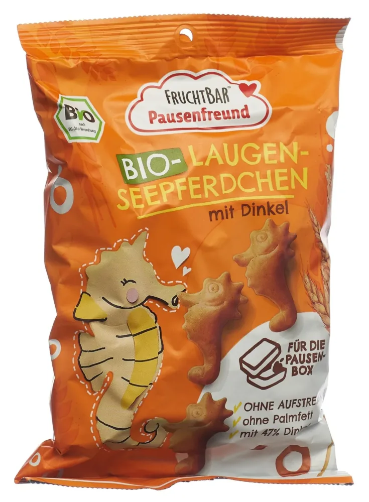 FRUCHTBAR Pausenfreund Bio Laugen Seepferdchen (90g)