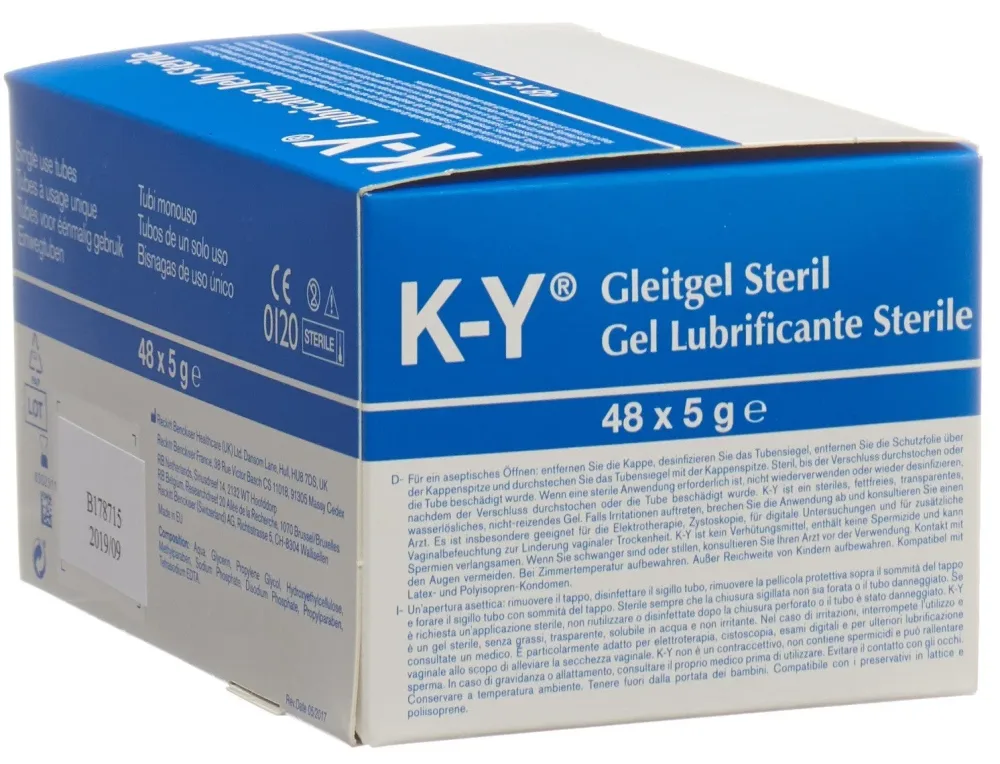 K-Y Gleitgel steril (48x5g)