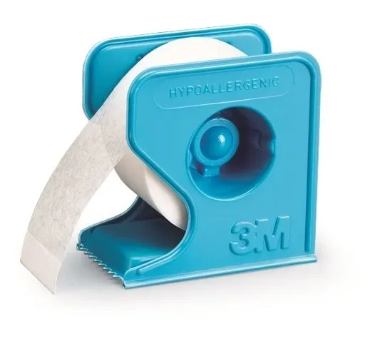 3M Micropore Rollenpflaster mit Dispenser 25mmx9.14m weiss (12 Stk)