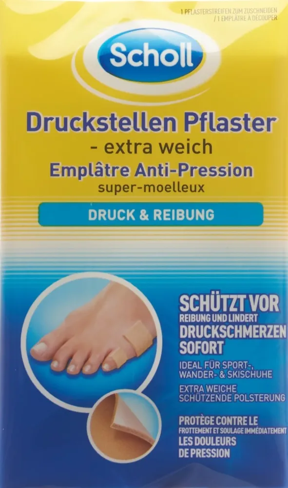 Scholl Druckstellen Pflaster extra weich (1 Stk)