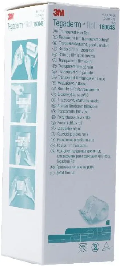 3M Tegaderm Roll Wundverband, 10cmx2m, transparent (1 Stk)