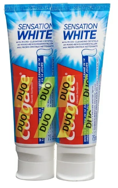 Colgate Sensation White Zahnpasta Duo (2x75ml)