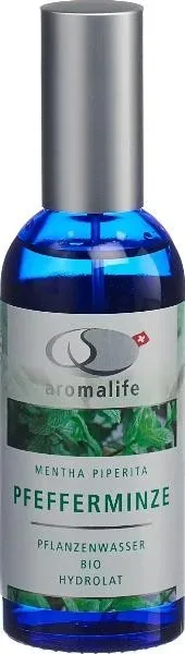 AROMALIFE Pflanzenwasser Pfefferminze Spr 100 ml