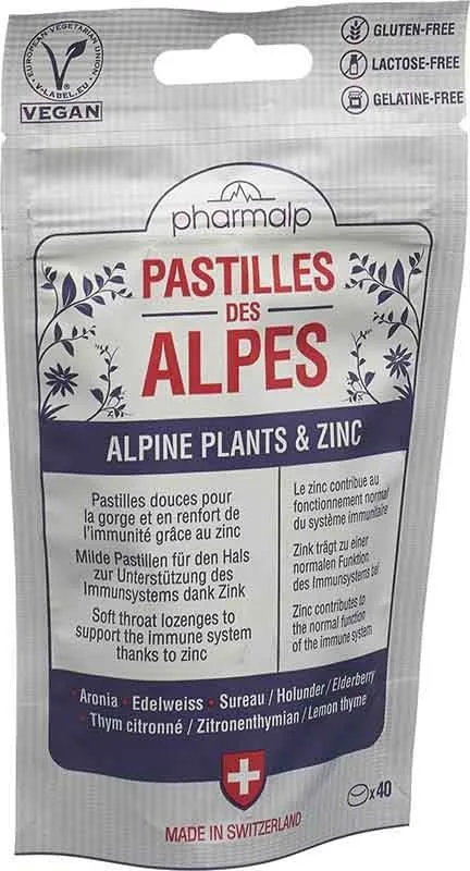 PHARMALP Pastilles des Alpes Doypack 40 Stk
