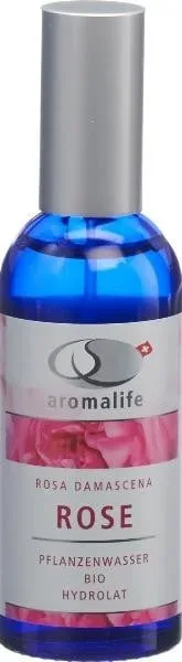 Aromalife Pflanzenwasser Rose Bio (100ml)