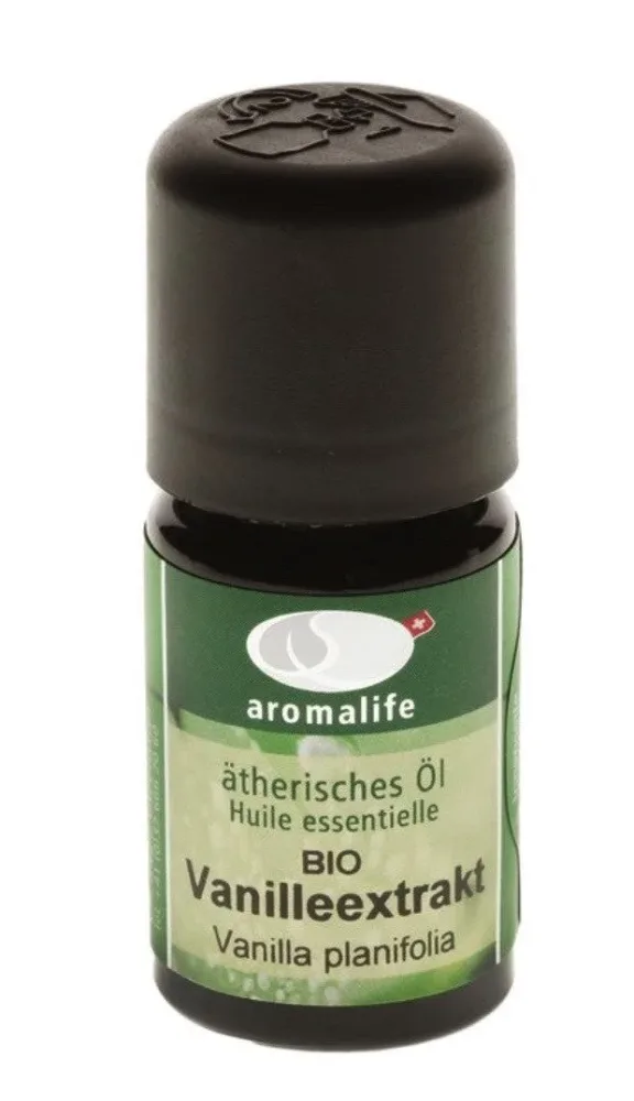 Aromalife Vanille Bio ätherisches Öl Vanilleextrakt (5ml)