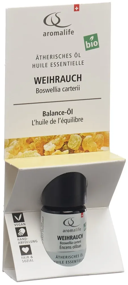Aromalife TOP Weihrauch ätherisches Öl Bio (5ml)