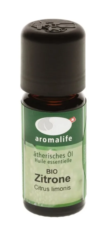 Aromalife Zitrone Bio ätherisches Öl (10ml)