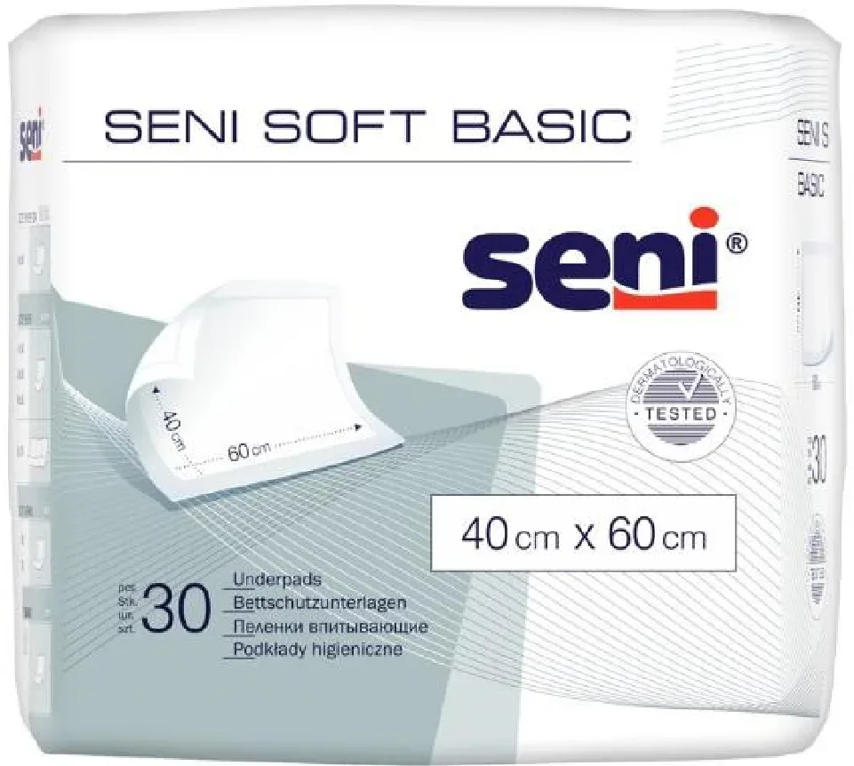 Bettschutzunterlage Seni Soft Basic, 30 Stück