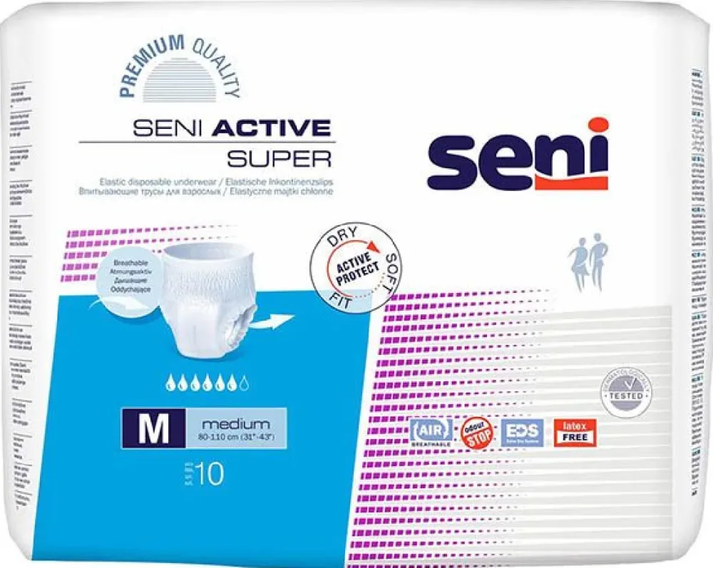 Seni Active Super Pants M (10 Stk)