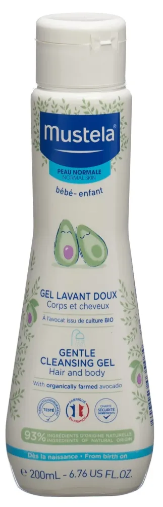 Mustela Baby Mildes Waschgel, normale Haut (750ml)