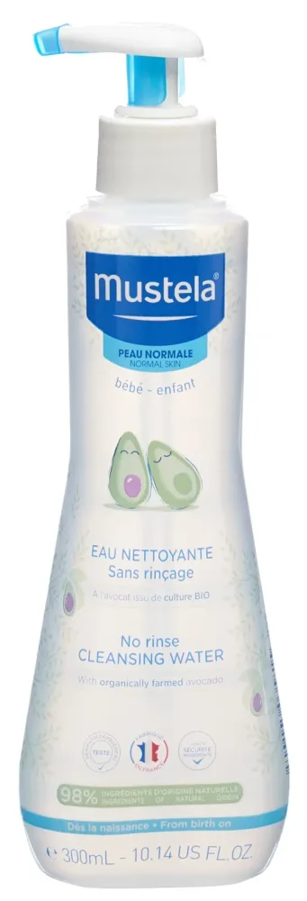 Mustela Baby Reinigungsfluid ohne Abspülung normale Haut (300ml)