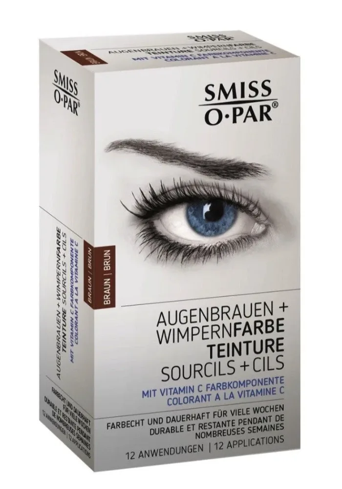 Smiss-o-par - Augenbrauen- und Wimpernfarbe, Braun