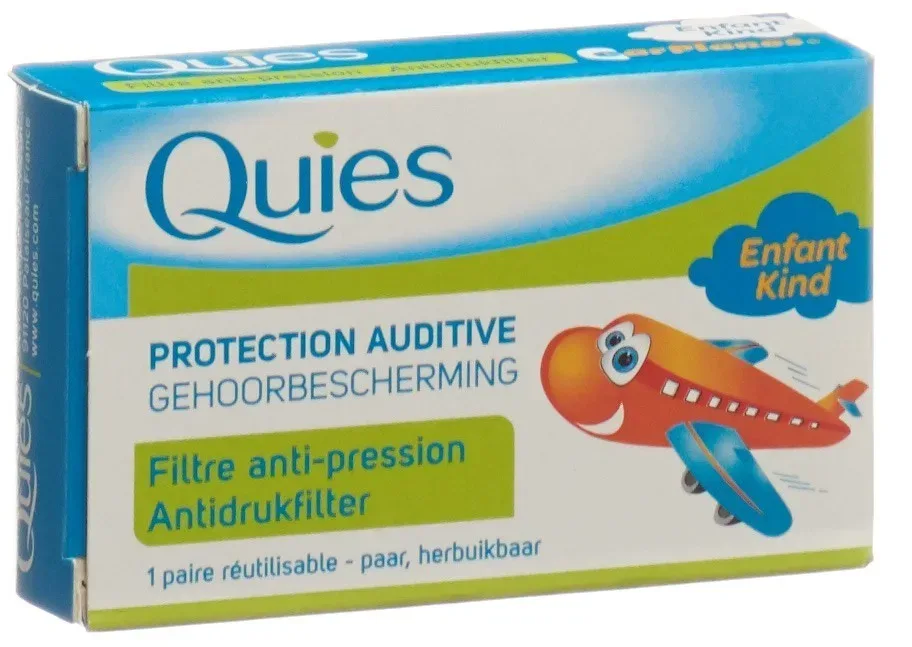 QUIES EARPLANES &Uuml;berdruckgeh&ouml;rschutz Kinder 2 Stk