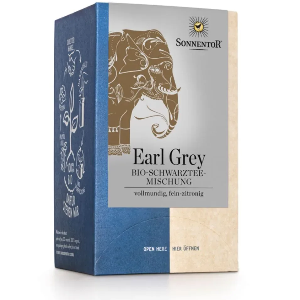 Sonnentor Schwarztee Earl Grey BIO (18 Stk)