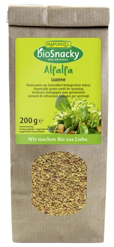 RAPUNZEL BioSnacky Alfalfa Luzerne (200g)