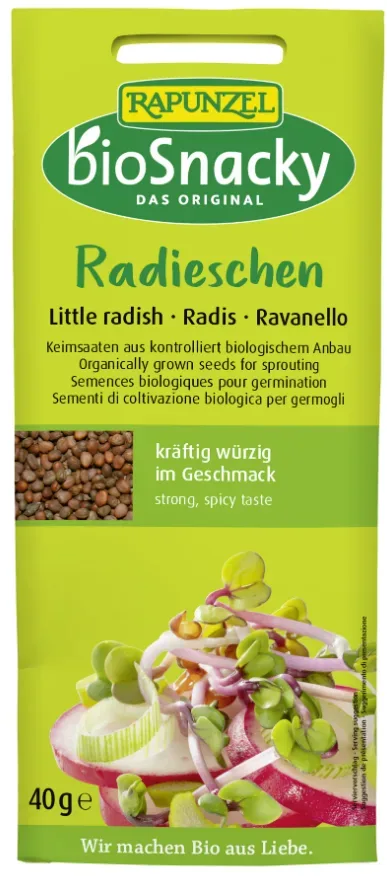 RAPUNZEL BioSnacky Radieschen (40g)