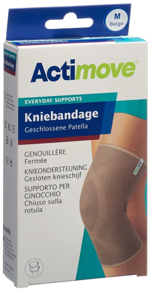 Actimove Everyday Support Kniebandage M geschlossene Patella (1 Stk)