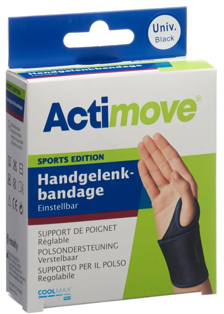Actimove Sport Handgelenkbandage einstellbar (1 Stk)