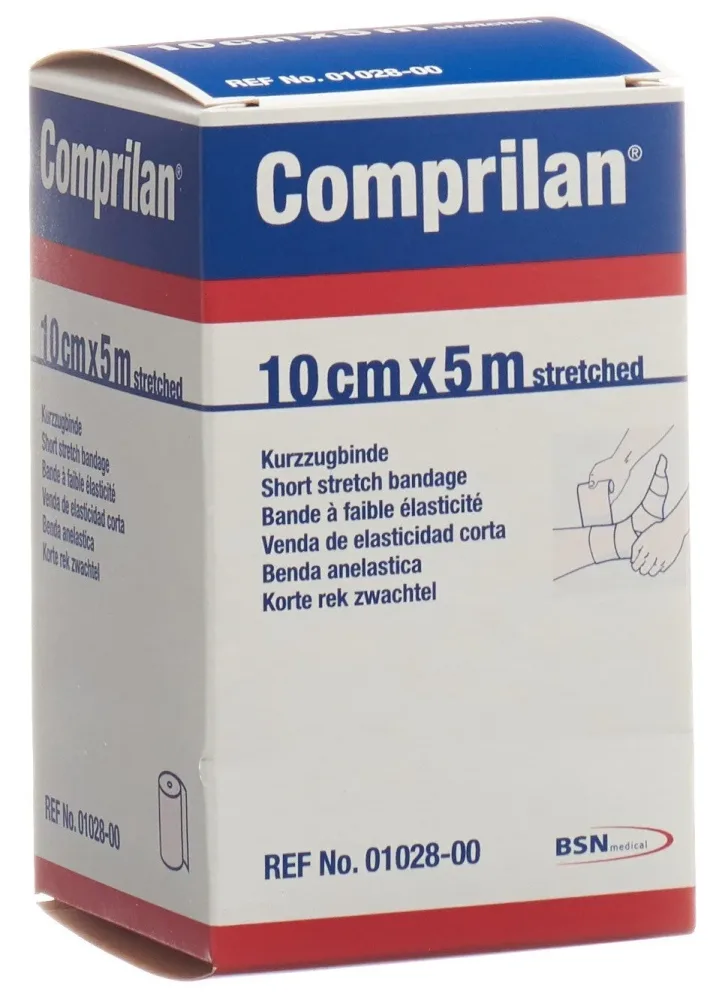 Comprilan Kurzzugbinde 5mx10cm (1 Stk)