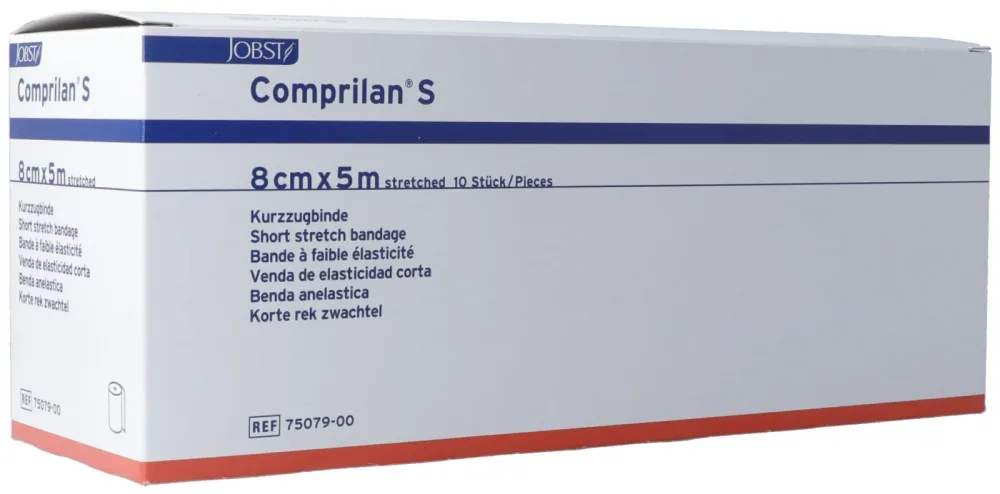 Comprilan S ECO Kurzzugbinde 8cmx5m (10 Stk)