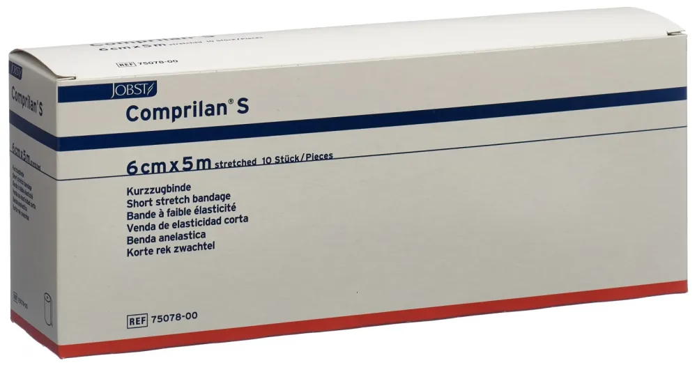 Comprilan S ECO Kurzzugbinde 6cmx5m (10 Stk)