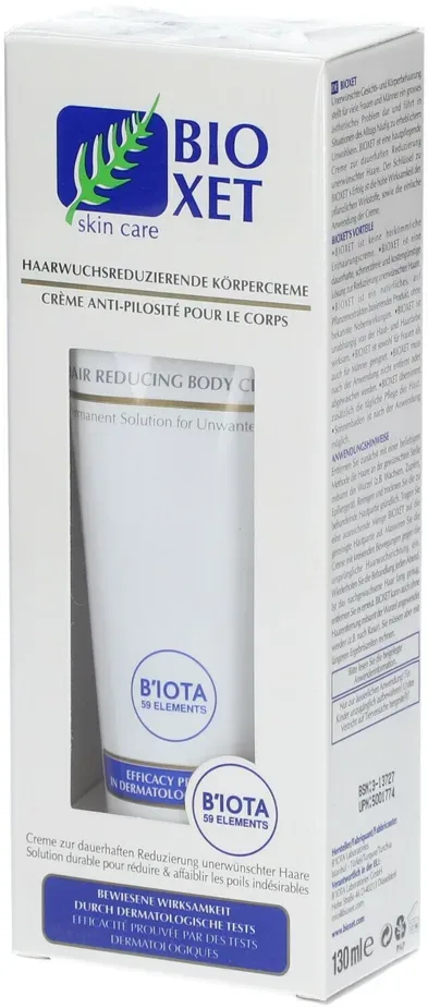 BIOXET haarwuchsreduzierende Körpercreme (130ml)