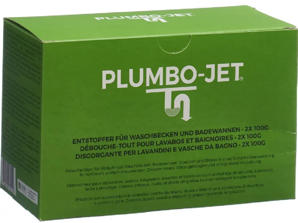 Plumbo-Jet Ablaufreiniger (2x100g)