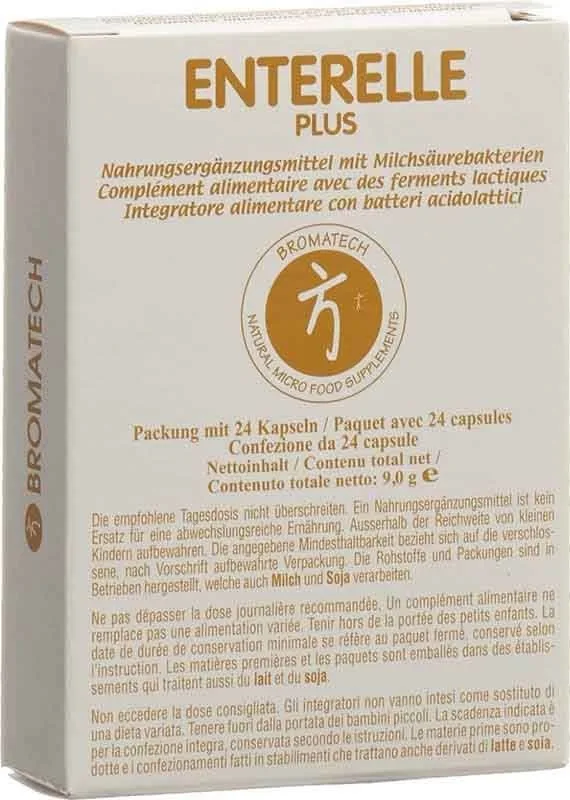ENTERELLE PLUS BROMATECH Kapseln (24 Stk)
