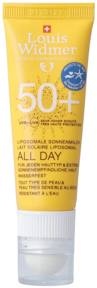 Louis Widmer - All Day 50+ mit Lippenpflege Stift 50, Set