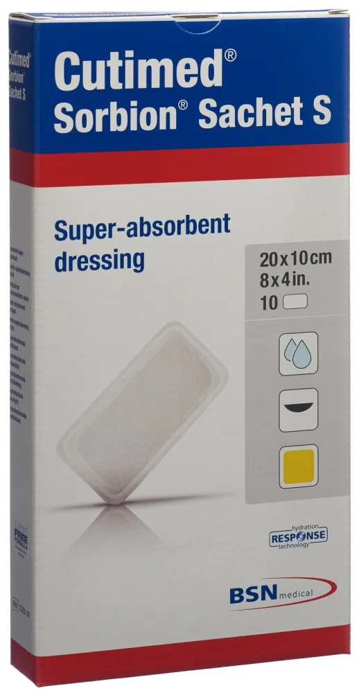 Cutimed Sorbion Sachet S 20x10cm (25 Stk)