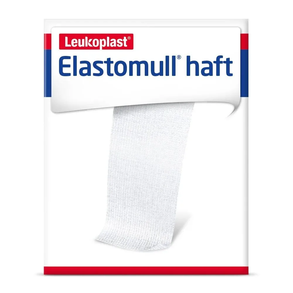 Elastomull haft Gazebinde weiss 20mx8cm Rolle (1 Stk)