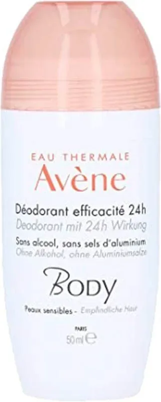 Avène Body Deodorant Roll-on 24h (50ml)