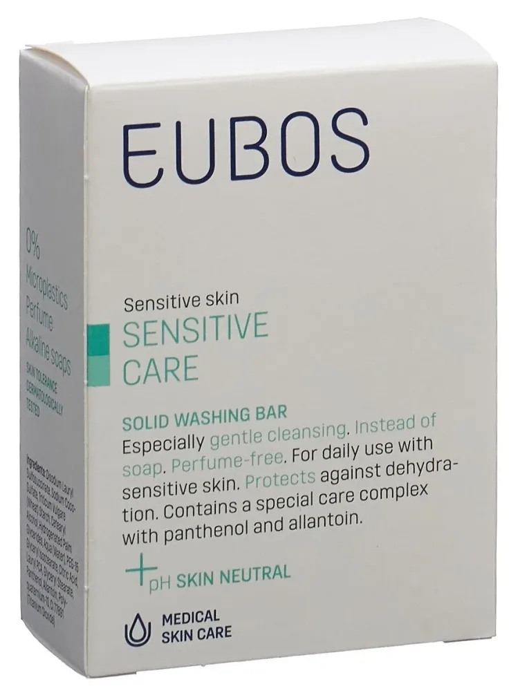 EUBOS Sensitive Seife fest (125g)