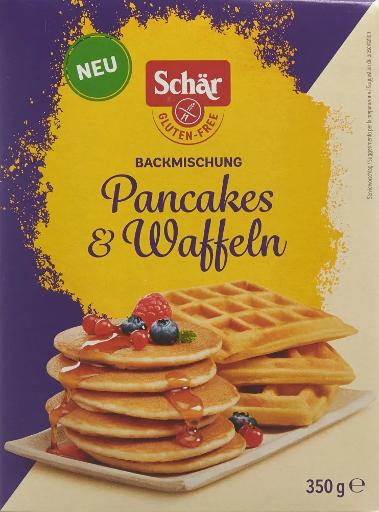 Schär Backmischung Pancakes Waffeln glutenfrei (350g)