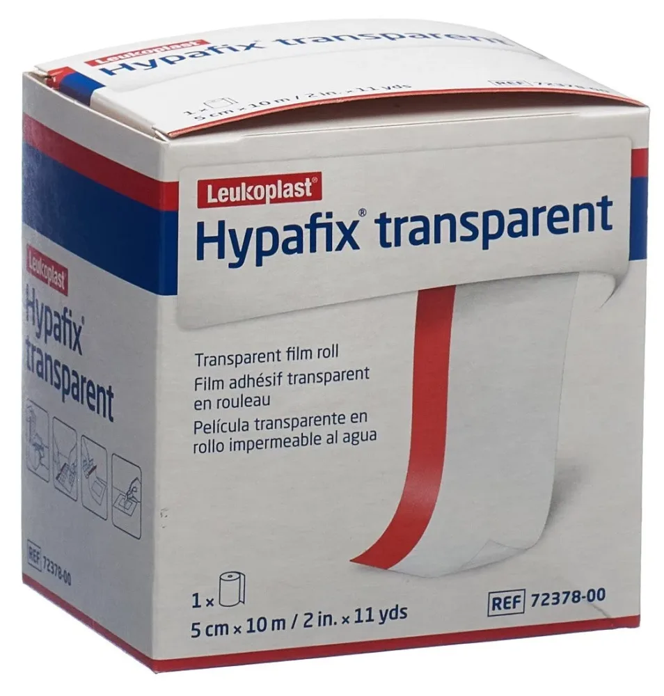Hypafix transparent 5cmx10m unsteril (1 Stk)