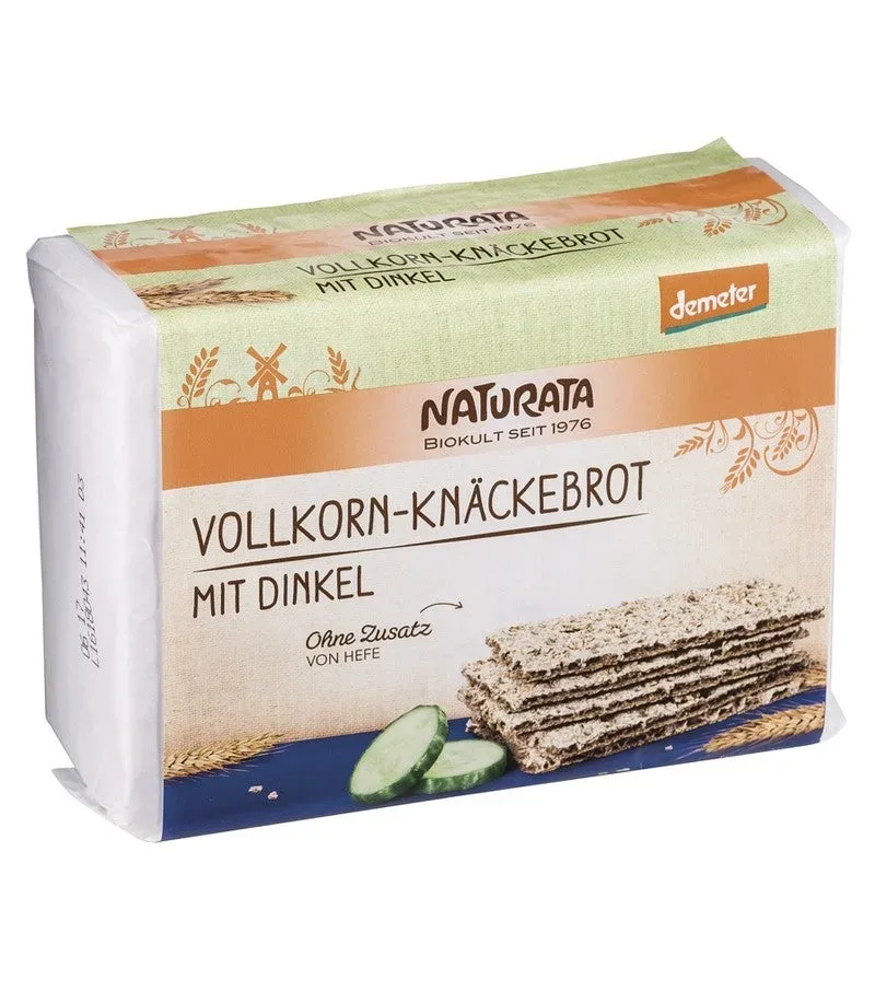 NATURATA Knäckebrot Vollkorn mit Dinkel (250g)