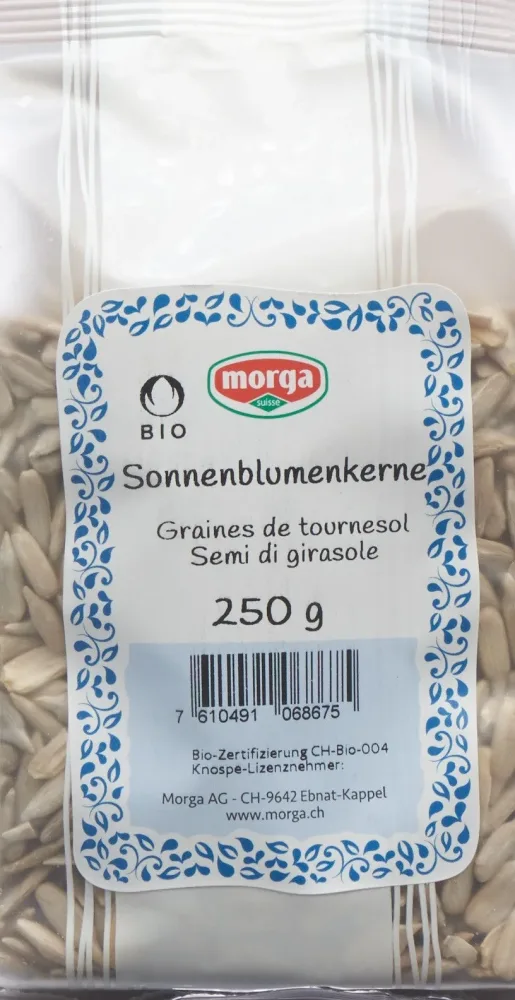 morga Sonnenblumenkerne Bio Knospe (250g)