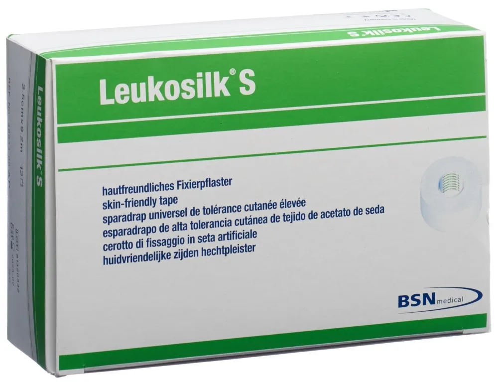 BSN Leukosilk&reg; S 2.5  x 9.2 m 12 Stk