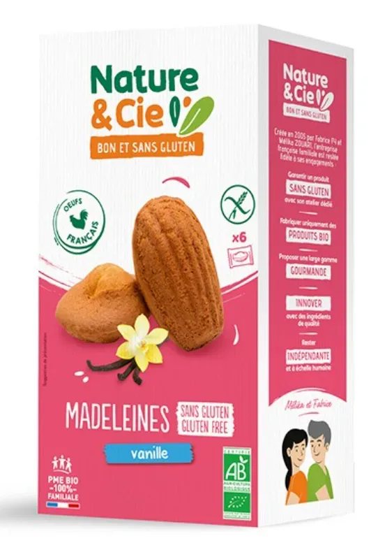 Nature & Cie Madeleines Vanille glutenfrei (6x25g)