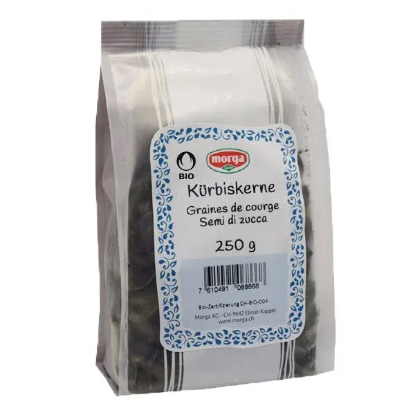 morga Kürbiskerne Bio Knospe (250g)