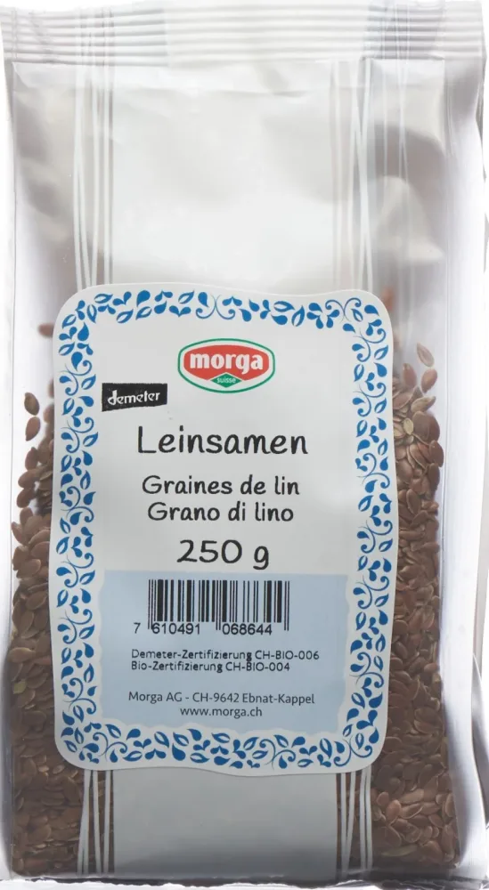 morga Leinsamen Bio Demeter (250g)