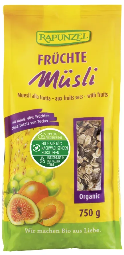 RAPUNZEL Früchte Müsli (750g)