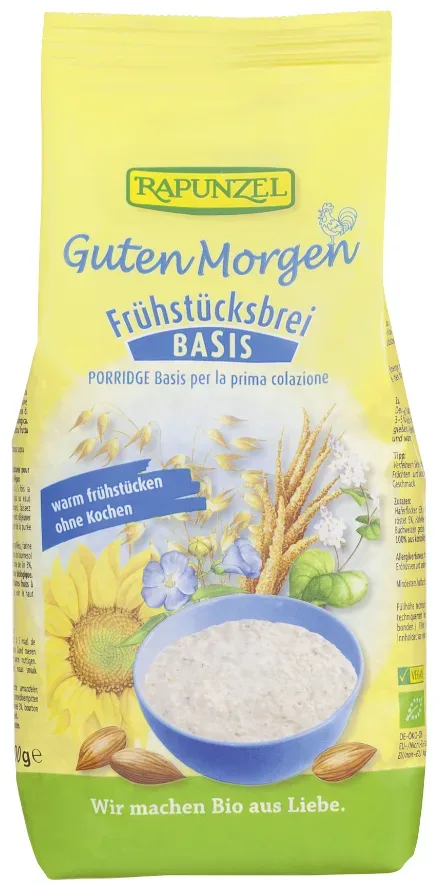 RAPUNZEL Guten Morgen Frühstücksbrei Basis Porridge (500g)