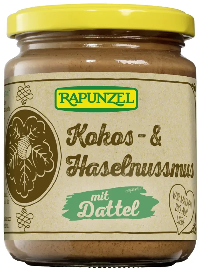 RAPUNZEL Kokos- & Haselnussmus mit Dattel (250g)