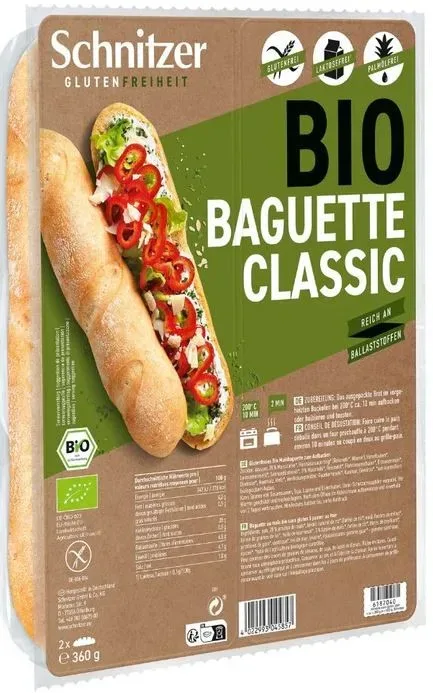 Schnitzer Bio Baguette classic (360g)