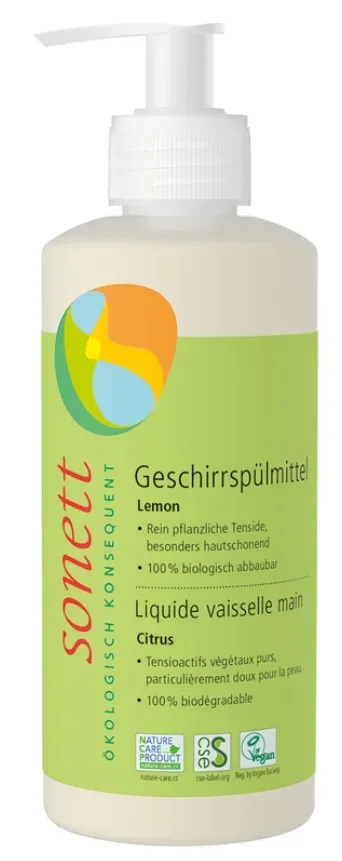 Sonett Geschirrspülmittel Lemon (300ml)